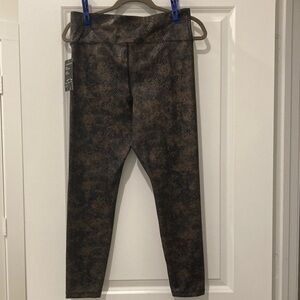 INC International Concepts Brown Patterned Leggings